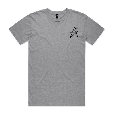 Abstract Men's T-shirt Black Logo Thumbnail
