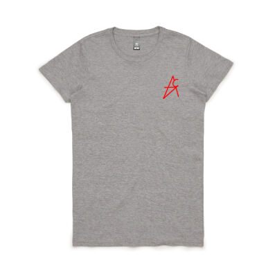Abstract Women's  T-shirt Red Logo Thumbnail